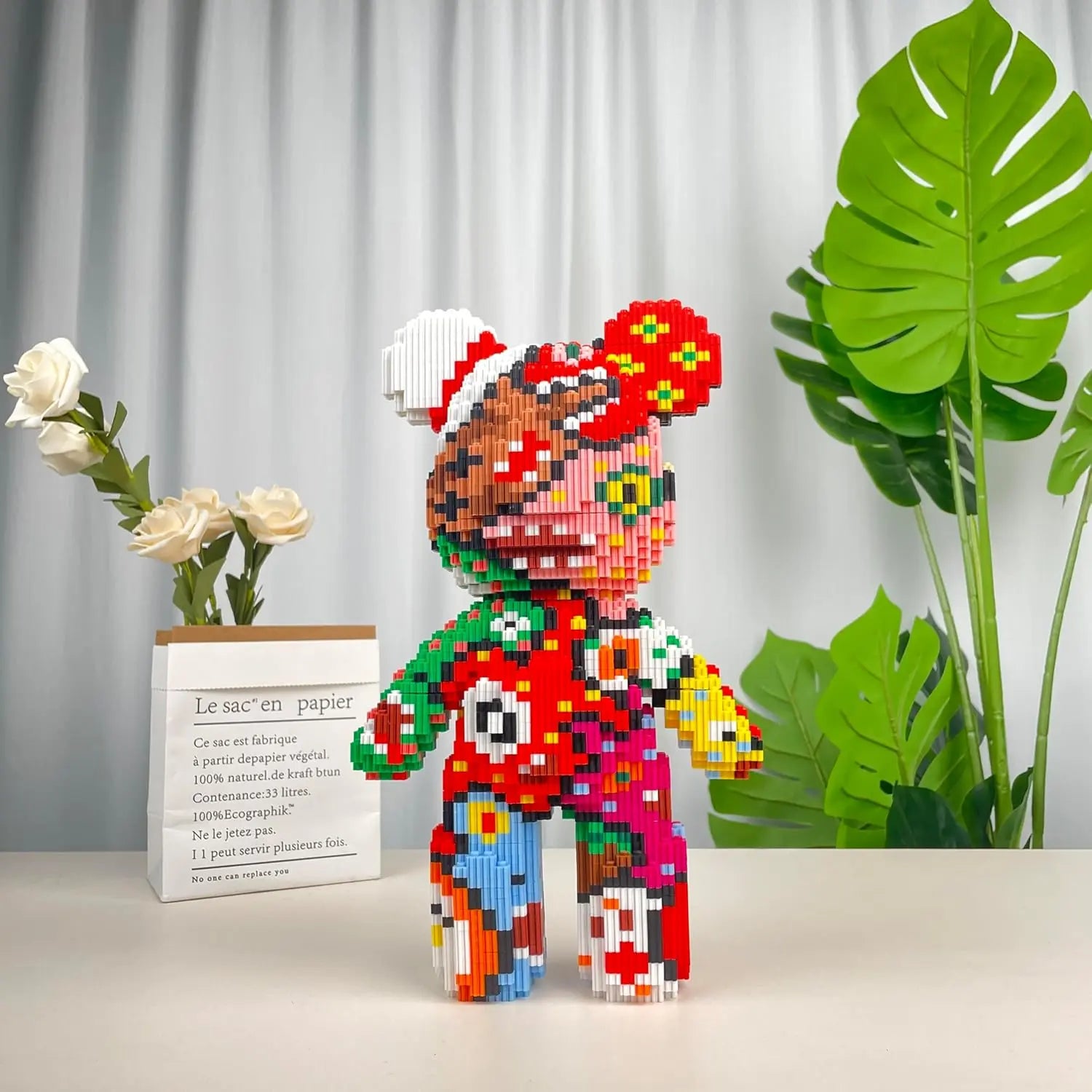 Ngu2shopme™ – Blocs de Construction Ours Géant - Ngu2shopme