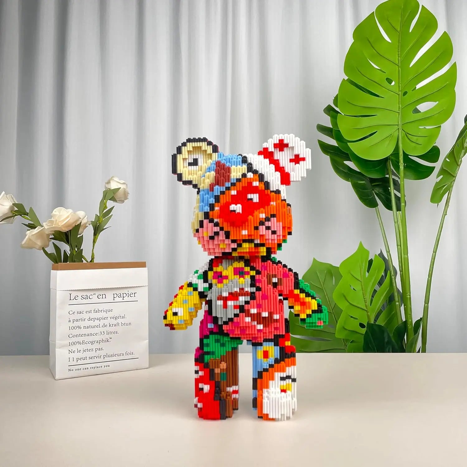 Ngu2shopme™ – Blocs de Construction Ours Géant - Ngu2shopme