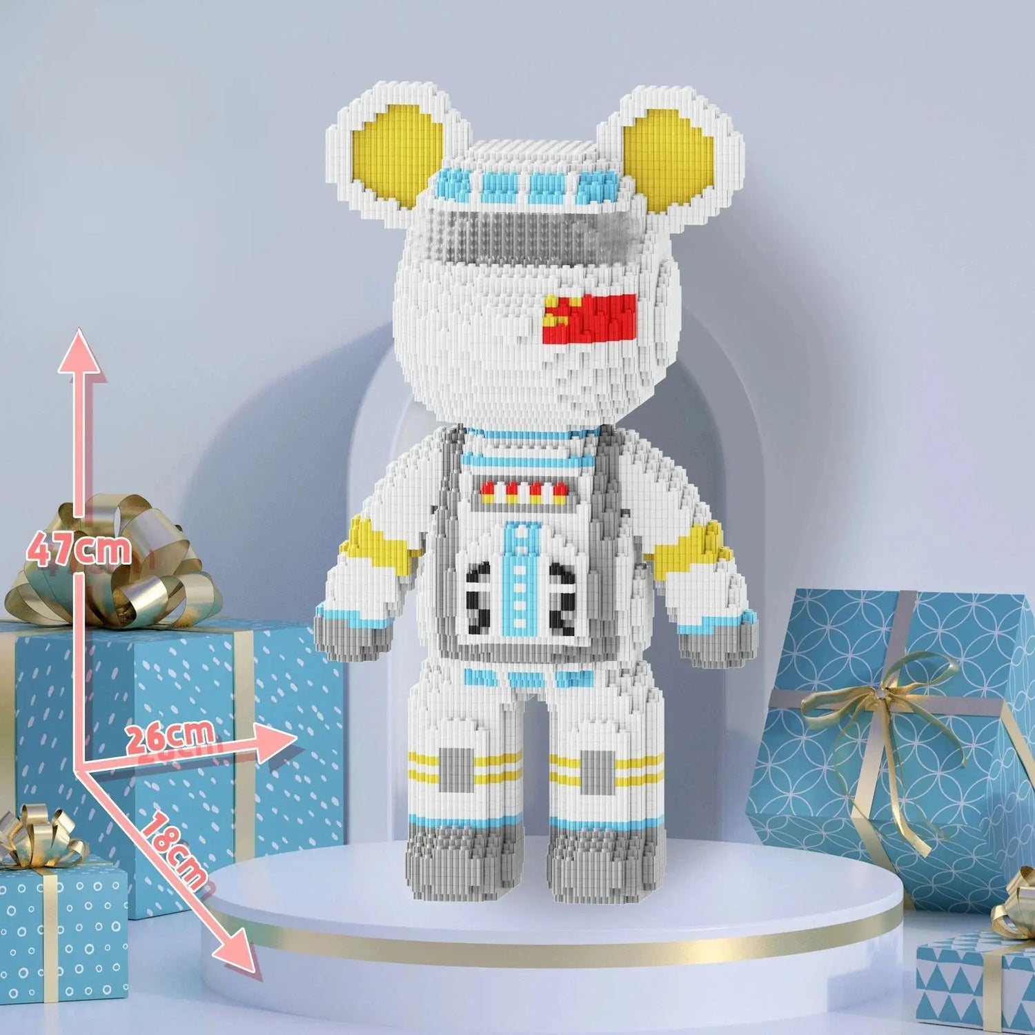 Ngu2shopme™ – Blocs de Construction Ours Géant - Ngu2shopme