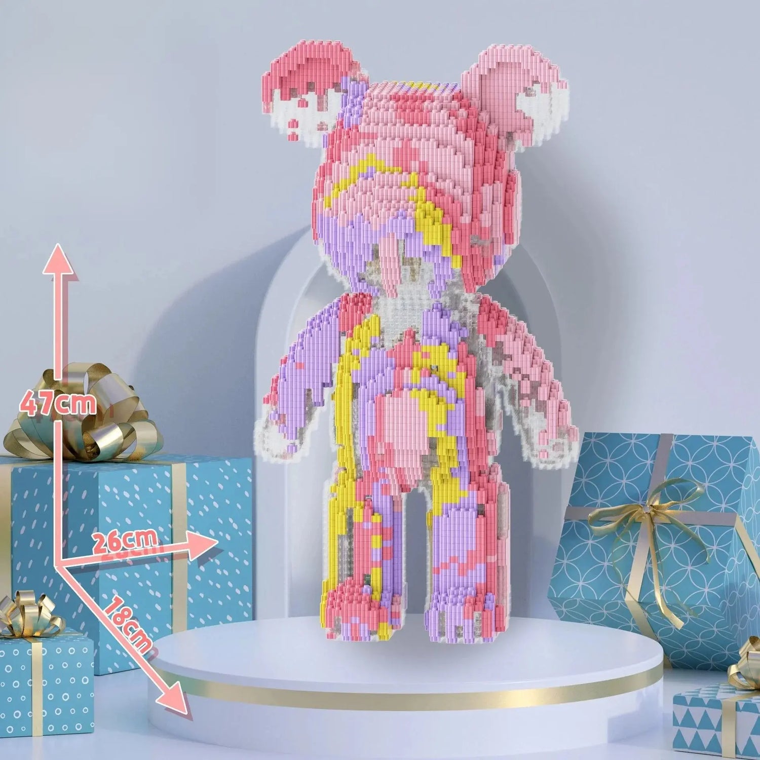 Ngu2shopme™ – Blocs de Construction Ours Géant - Ngu2shopme