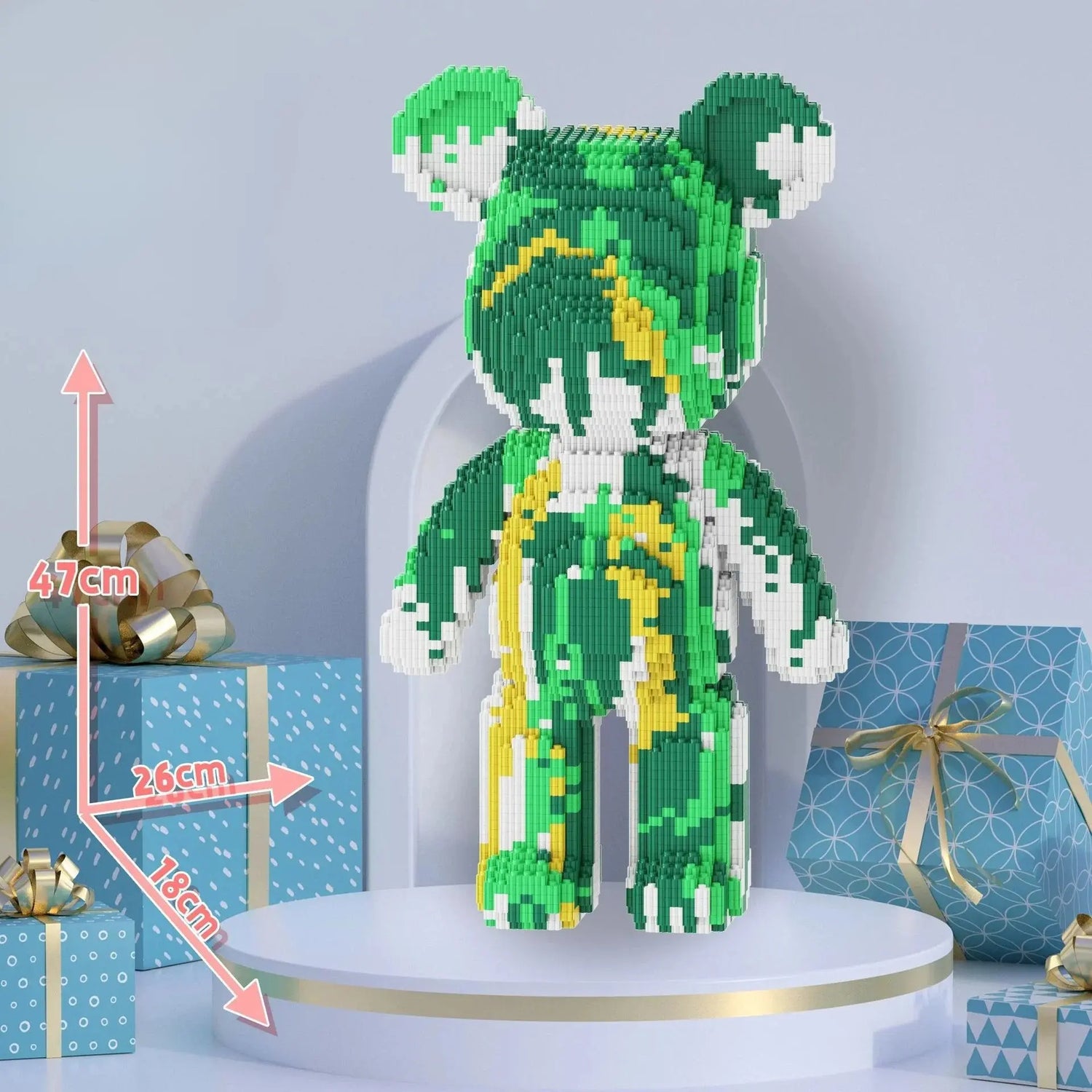 Ngu2shopme™ – Blocs de Construction Ours Géant - Ngu2shopme