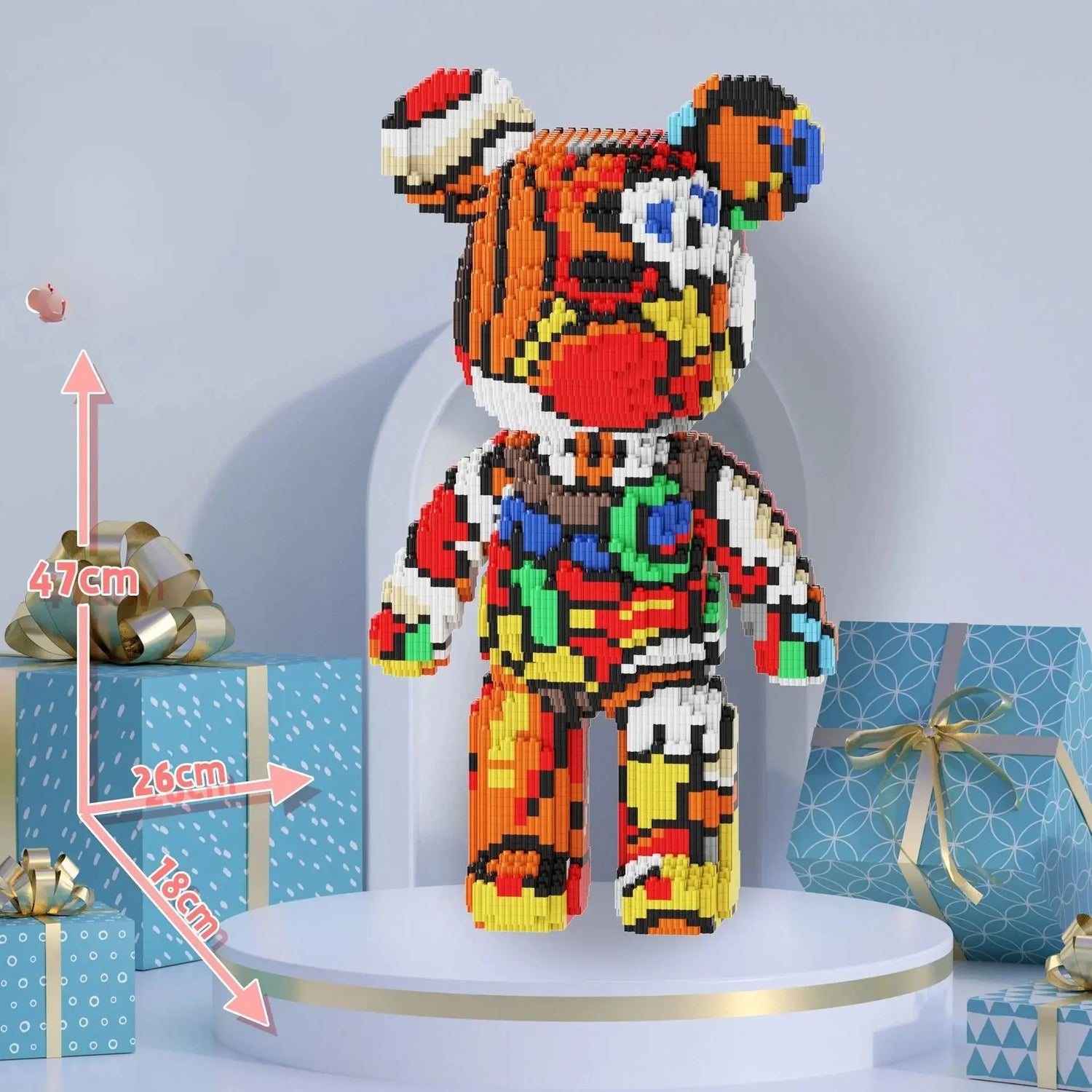 Ngu2shopme™ – Blocs de Construction Ours Géant - Ngu2shopme