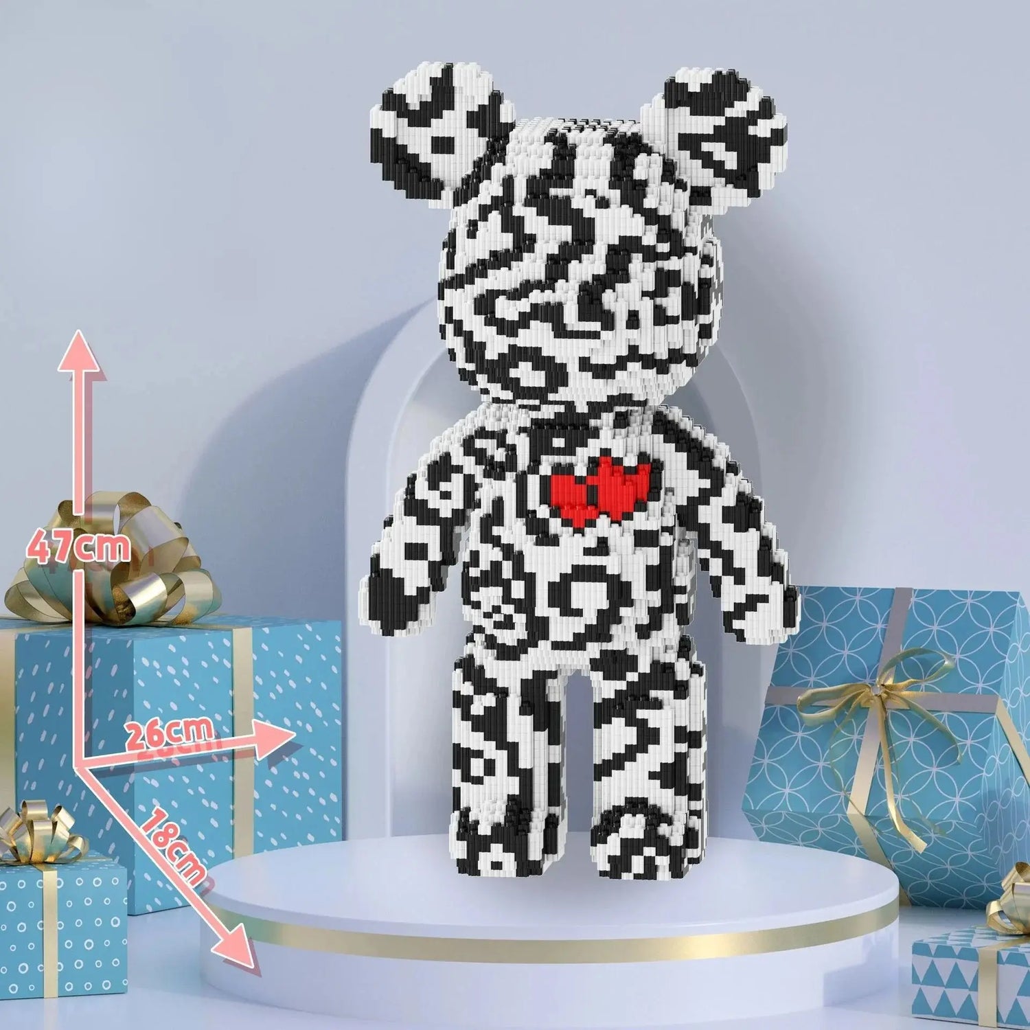 Ngu2shopme™ – Blocs de Construction Ours Géant - Ngu2shopme