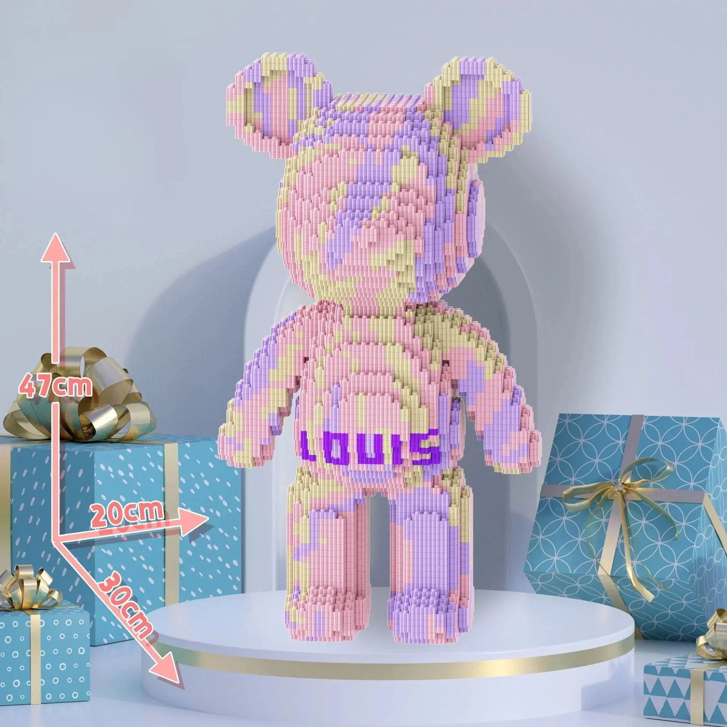 Ngu2shopme™ – Blocs de Construction Ours Géant - Ngu2shopme