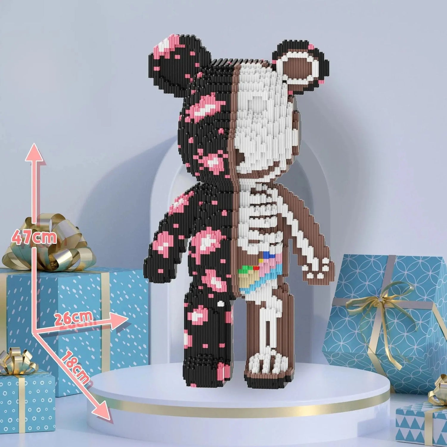 Ngu2shopme™ – Blocs de Construction Ours Géant - Ngu2shopme